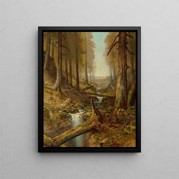 Ralph Albert Blakelock - Forest Interior.webp