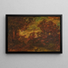 Wschód księżyca - Ralph Albert Blakelock — oprawiony obraz na ścianie