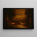 Hors des ombres grandissantes - Ralph Albert Blakelock — oprawiony obraz na ścianie