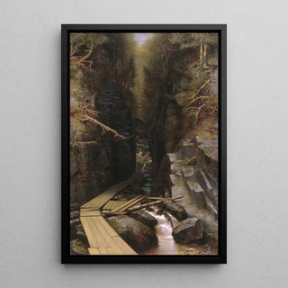 Ralph Albert Blakelock - The Boulder and the Flume.webp