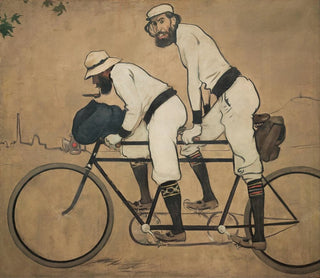 Ramn Casas - Ramon Casas And Pere Romeu On A Tandem.webp