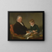 Francis Noel Clarke Mundy i jego wnuk William Mundy - Ramsay Richard Reinagle — oprawiony obraz na ścianie