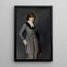 Mademoiselle Taylor - Randall Davey — oprawiony obraz na ścianie