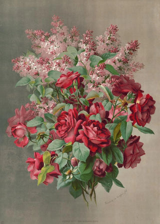 Raoul M De Longpr - Purple hues and blushes rare.webp