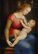 La Madone de la Maison Dorlans - Raphaël — widok dzieła