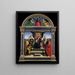 La Vierge à l'Enfant trônant avec des saints - Raphaël — oprawiony obraz na ścianie
