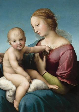 Raphael - The NiccoliniCowper Madonna.webp