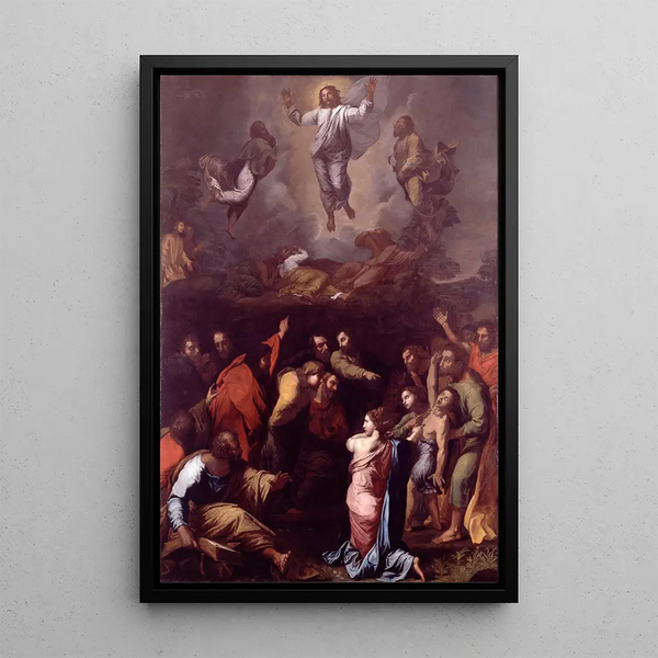 La Transfiguration - Raphaël — oprawiony obraz na ścianie