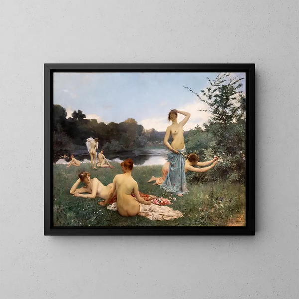 Lato - Raphaël Collin — oprawiony obraz na ścianie