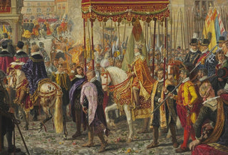 Rasmus Christiansen - Forarbejde til Christian IVs Kroningstog 1596.webp