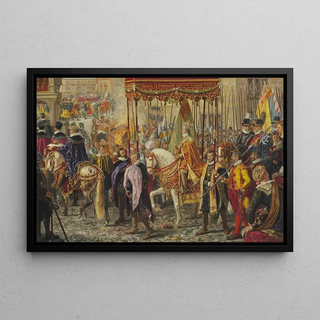 Rasmus Christiansen - Forarbejde til Christian IVs Kroningstog 1596.webp