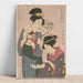 Reprodukcja obrazu szczur i koń - Kitagawa Utamaro