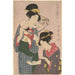 Reprodukcja obrazu szczur i koń - Kitagawa Utamaro