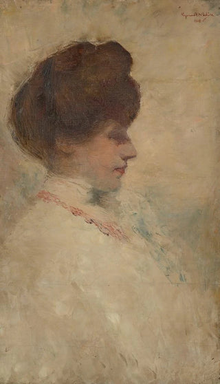Raymond McIntyre - Portrait of Doris McIntyre.webp