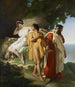 Telemaque i Eucharis - Raymond Monvoisin — widok dzieła