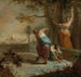 Zbiór jabłek - Januarius Zick — widok dzieła