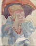 La femme à l'ombrelle - Reijer Stolk — widok dzieła