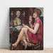 Reprodukcja obrazu Królowa serc - Portret Lili - Gerda Wegener