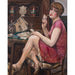 Reprodukcja obrazu Królowa serc - Portret Lili - Gerda Wegener