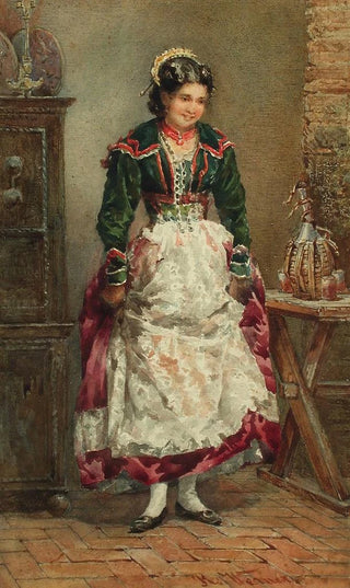 Reinhold Werner - Portrait Of A Woman.webp