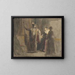 Reinier Craeyvanger - Scne uit het leven van koning Frans I van Frankrijk.webp