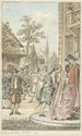 Lucas i Clarisse - Reinier Vinkeles — widok dzieła