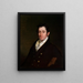 Colonel Mendes Cohen - Rembrandt Peale — oprawiony obraz na ścianie