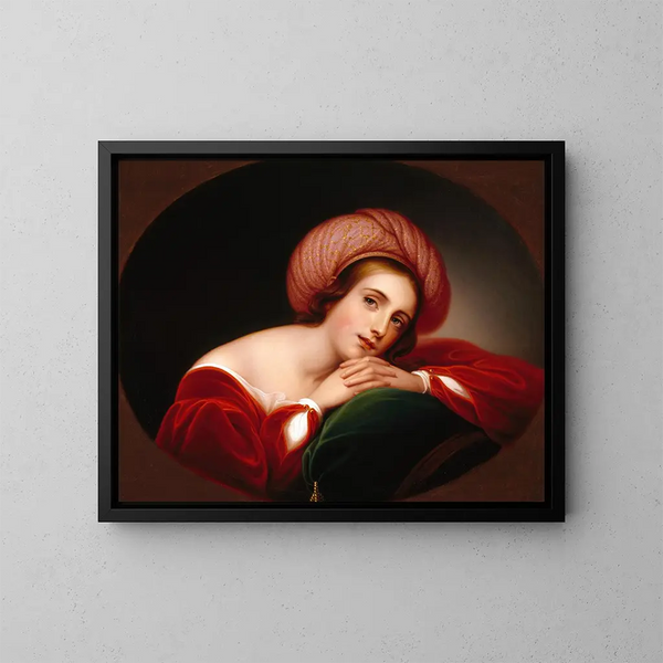 portretu idealizowanego - Rembrandt Peale — oprawiony obraz na ścianie