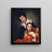 Michał Anioł i Emma Clara Peale - Rembrandt Peale — oprawiony obraz na ścianie