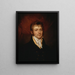 Portret Edwarda Shippen Burda z Filadelfii - Rembrandt Peale — oprawiony obraz na ścianie
