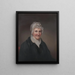 portret Mary Lord - Rembrandt Peale — oprawiony obraz na ścianie
