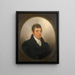 The Marquis de Lafayette - Rembrandt Peale — oprawiony obraz na ścianie