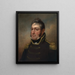 William Bainbridge - Rembrandt Peale — oprawiony obraz na ścianie