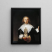 Agatha Bas - Rembrandt van Rijn — oprawiony obraz na ścianie