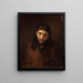 Głowa Chrystusa - Rembrandt van Rijn — oprawiony obraz na ścianie