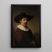 Herman Doomer - Rembrandt van Rijn — oprawiony obraz na ścianie