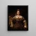 Junon - Rembrandt van Rijn — oprawiony obraz na ścianie