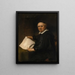 Lieven Willemsz van Coppenol - Rembrandt van Rijn — oprawiony obraz na ścianie