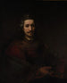 L'homme à la loupe - Rembrandt van Rijn — widok dzieła