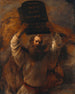 Mojżesz łamiący Tablice Prawa - Rembrandt van Rijn — widok dzieła