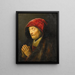Starsza kobieta w modlitwie - Rembrandt van Rijn — oprawiony obraz na ścianie