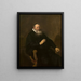 Portret Eléazara Swalmiusa - Rembrandt van Rijn — oprawiony obraz na ścianie