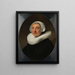 Portret Haesje Jacobsdr van Cleyburg - Rembrandt van Rijn — oprawiony obraz na ścianie