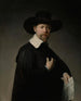 Portret Martena Lootena - Rembrandt van Rijn — widok dzieła
