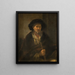Portret starszego mężczyzny - Rembrandt van Rijn — oprawiony obraz na ścianie