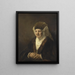 Portret starszej kobiety - Rembrandt van Rijn — oprawiony obraz na ścianie