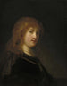 Saskia van Uylenburgh, żona artysty - Rembrandt van Rijn — widok dzieła