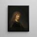 Saskia van Uylenburgh, żona artysty - Rembrandt van Rijn — oprawiony obraz na ścianie