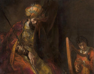 Rembrandt van Rijn - Saul and David.webp