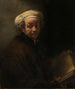 Autoportret jako apostoł Paweł - Rembrandt van Rijn — widok dzieła